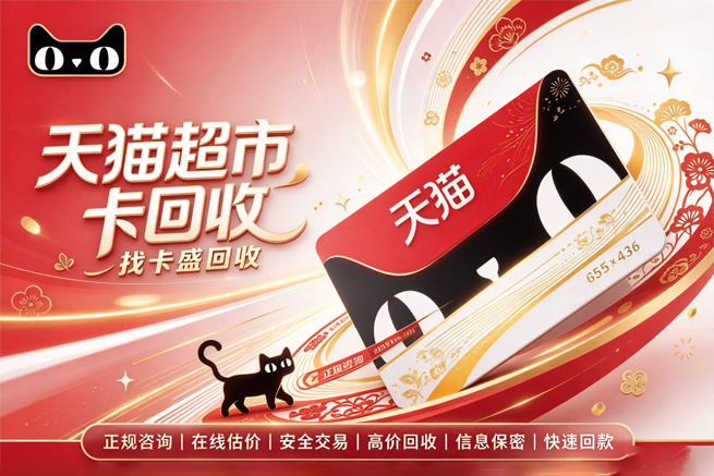 回收天猫超市卡，绑了账户就锁死，帮你赶在绑定前变现
