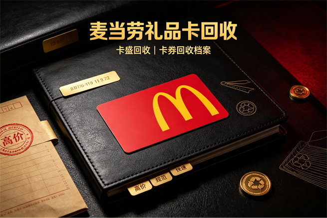 麦当劳礼品卡回收 有些卡不是折扣低，是再过两个月就没人收了